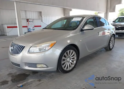 2011 Buick Regal Cxl Turbo Russelsheim из США, поврежденный, VIN W04GV5EV9B1088281